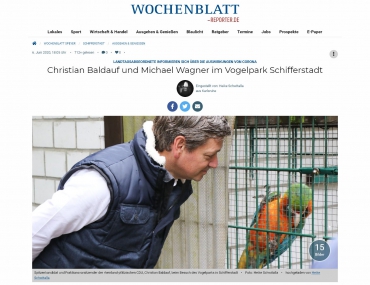 Abgeordnete informieren sich über die Corona-Auswirkungen